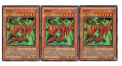 Yugioh- 3X Kiryu - Common - Unlimited - MFC-009 - Near Mint - Image 1