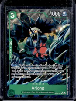2025 One Piece Anime 25th Collection Arlong Alternate Art Super Rare #EB02-011 - Image 1