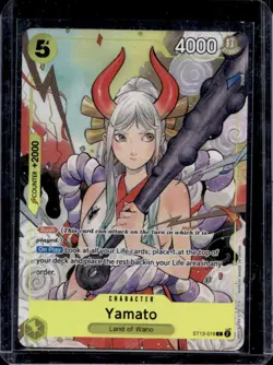 2025 One Piece Illustration Box Volume 2 Yamato Character #ST13-016 - Image 1
