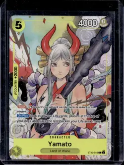 2025 One Piece Illustration Box Volume 2 Yamato Character #ST13-016 - Image 1