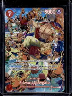 2025 One Piece Edward.Newgate Special Alternate Art SR #ST15-002 - Image 1