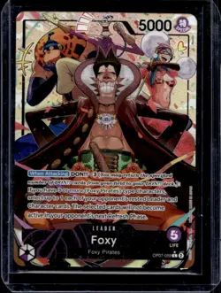 2024 One Piece 500 Years in the Future Foxy Leader #OP07-059 - Image 1