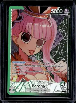 2024 One Piece Wings of Captain Perona Leader Special Alternate Art #OP06-021 - Image 1
