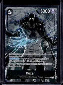 2025 One Piece OP10 EN Royal Blood Kuzan Alternate Art #OP10-082 - Image 1