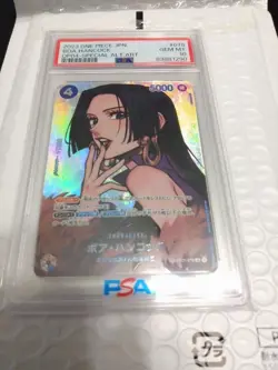 PSA10 Boa Hancock SP OP01-078 SR Kingdoms of Intrigue Japanese One Piece Card - Image 3