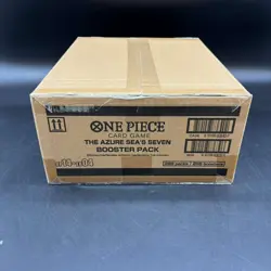 One Piece OP14-EB04 The Azure Sea's Seven English 12 Booster Box Case Sealed - Image 1