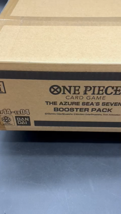 One Piece OP14-EB04 The Azure Sea's Seven English 12 Booster Box Case Sealed - Image 2