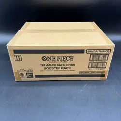 One Piece OP14-EB04 The Azure Sea's Seven English 12 Booster Box Case Sealed - Image 4