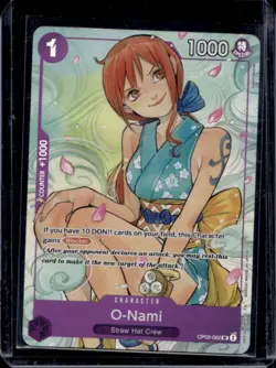 2023 One Piece Awakening of the New Era Japanese O-Nami #OP05-062 - Image 1