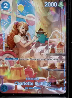 2025 One Piece Royal Blood Charlotte Pudding Special Alternate Art #ST12-012 - Image 1