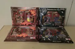 NEW SEALED One Piece Illustration Box Vol. 5 & 6 LOT OF 4 - Image 1