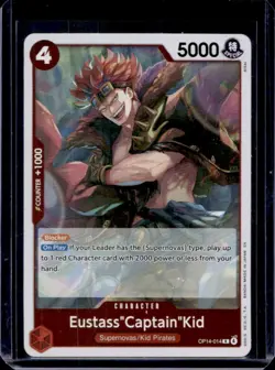 2026 One Piece Azure Sea's Seven Eustass Captain Kid #OP14-014 - Image 1