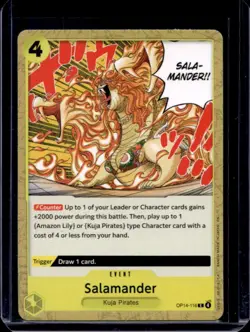 One Piece The Azure Sea's Seven Salamander English #OP14-116 - Image 1