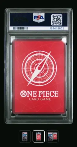 2025 One Piece EN #001 Shanks PSA Magazine Exclusive PSA 10 - Image 2