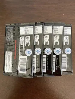 One Piece Wings Of The Captain OP-06 Five 5 Booster Packs Lot English - Image 2