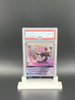 Jafar Striking Illusionist #208/204 Enchanted Disney Lorcana EN3 PSA 10 GEM MT - Image 1