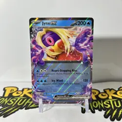 Jynx ex 124/165 - Scarlet & Violet 151 Double Rare Holo Pokemon Card TCG - NM - Image 1