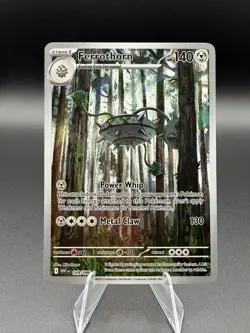 Pokemon TCG Ferrothorn Illustration Rare White Flare English Card 149/086 - Image 1