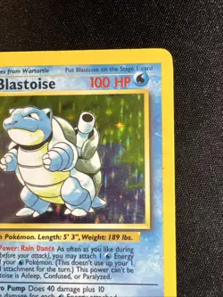Blastoise 2/102 Holo, Celebrations: Classic Collection Pokemon Base Set Card, MP - Image 4