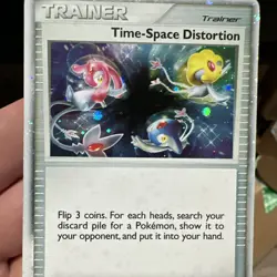 Time-Space Distortion 124/123 Holo Rare Mysterious Treasures Pokemon Card - Image 3