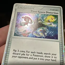 Time-Space Distortion 124/123 Holo Rare Mysterious Treasures Pokemon Card - Image 5