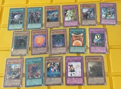 Vintage YuGiOh Lot 16 Cards SRL AST MFC RDS EP1 SDY Two Thousand Needles - Image 1