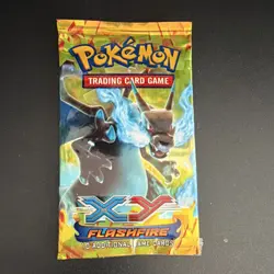 Pokemon XY Flashfire Booster Pack 10 Cards Charizard English Trading Card - Image 1