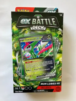 Pokemon ex Battle Deck Iron Leaves ex 60-Card Starter Deck English - Image 1