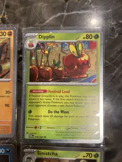 Pokemon TCG Cosmos Holo Card Lot Of 4 Arcanine Dipplin Sinistcha Darkrai Rare - Image 2