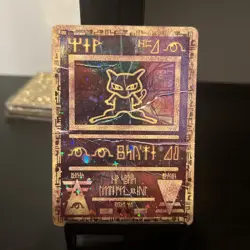 Ancient Mew 1 Miscellaneous Cards & Products Holo very damaged - Image 1