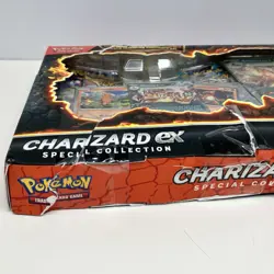 Pokemon Charizard ex Special Collection Journey Together Promo Card Box Damaged - Image 4