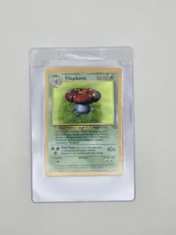 Vileplume 15/64 Jungle Holo Lightly Played (Has One Wrinkle) + 1 Mystery Card - Image 1