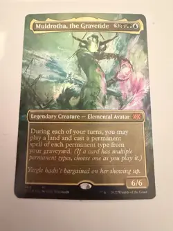 Magic: The Gathering Muldrotha, the Gravetide 384 foil borderless - Image 1