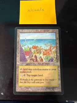 MTG: Rishadan Port #2, Mercadian Masques - See pics for Condition - Image 1