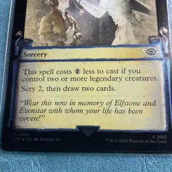 Arwen's Gift (Showcase Scrolls) Universes Beyond: the LOTR Regular(Shiny) NM MTG - Image 4