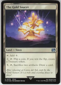 MTG The Gold Saucer Foil NM FINAL FANTASY Magic 279 - Image 1