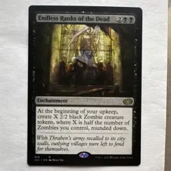 Endless Ranks of the Dead - Jumpstart 2022 Rare Enchantment Black 410 - Image 1
