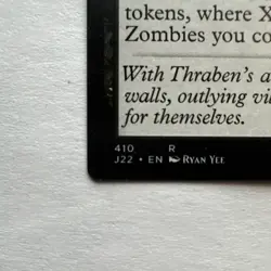 Endless Ranks of the Dead - Jumpstart 2022 Rare Enchantment Black 410 - Image 5