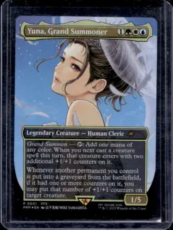 Magic The Gathering MTG Final Fantasy Yuna, Grand Summoner Promo #0001 - Image 1