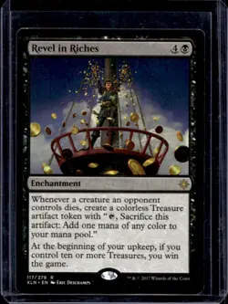 2017 Magic: The Gathering Ixalan Revel in Riches Foil #117 - Image 1