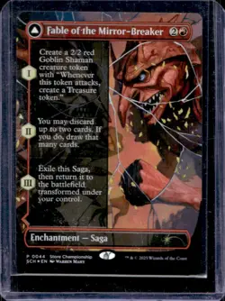 Magic The Gathering MTG Fable of the Mirror Breaker Promo Foil #0044 - Image 1