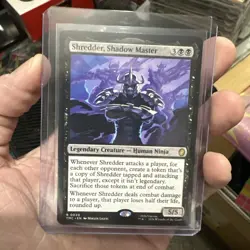 Shredder, Shadow Master TMNT Magic the Gathering MTG - Image 1
