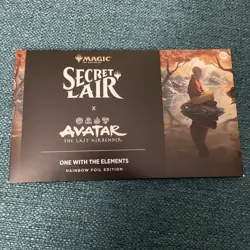 MTG Secret Lair x Avatar: The Last Airbender One With Elements Foil IN HAND - Image 1