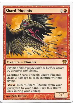 Shard Phoenix *Rare* Magic MtG x1 Ninth 9th Edition SP - Image 1