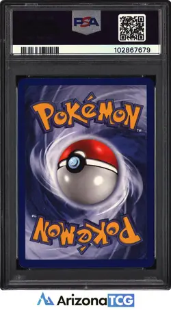 Pokemon 1999 Mewtwo 10/102 Holo Rare Base Set Shadowless PSA 7 - Image 2