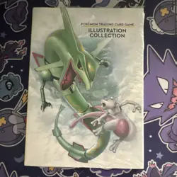 Pokemon Trading Card Game Illustration Collection Sealed Box Rayquaza Mewtwo - Image 1