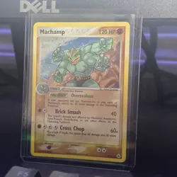 Pokemon Machamp Holo Rare Card 9/101 Hidden Legends LP - SWIRL - Image 4