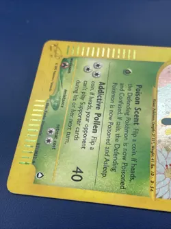 Vileplume H31/H32 Holo Rare Aquapolis E-Reader Vintage WOTC Pokemon TCG - Image 4