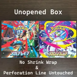 Pokemon Card Mega Brave & Symphonia Booster Box set M1L M1S Japanese no shrink - Image 1