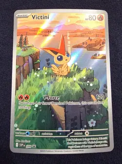 Pokemon TCG Victini - 208 - SV: Scarlet & Violet Promo Cards NM-M !! - Image 1